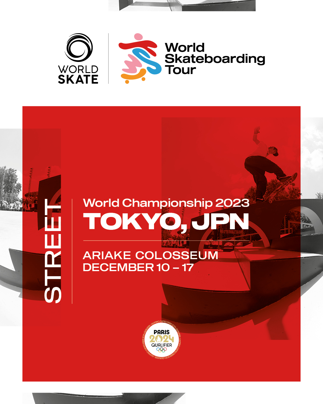 ＜パリオリンピック予選＞ワールドスケートボードストリート世界選手権2023東京
