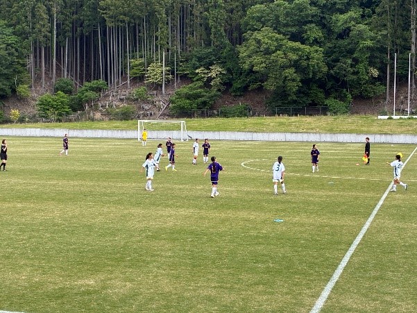交流試合の様子