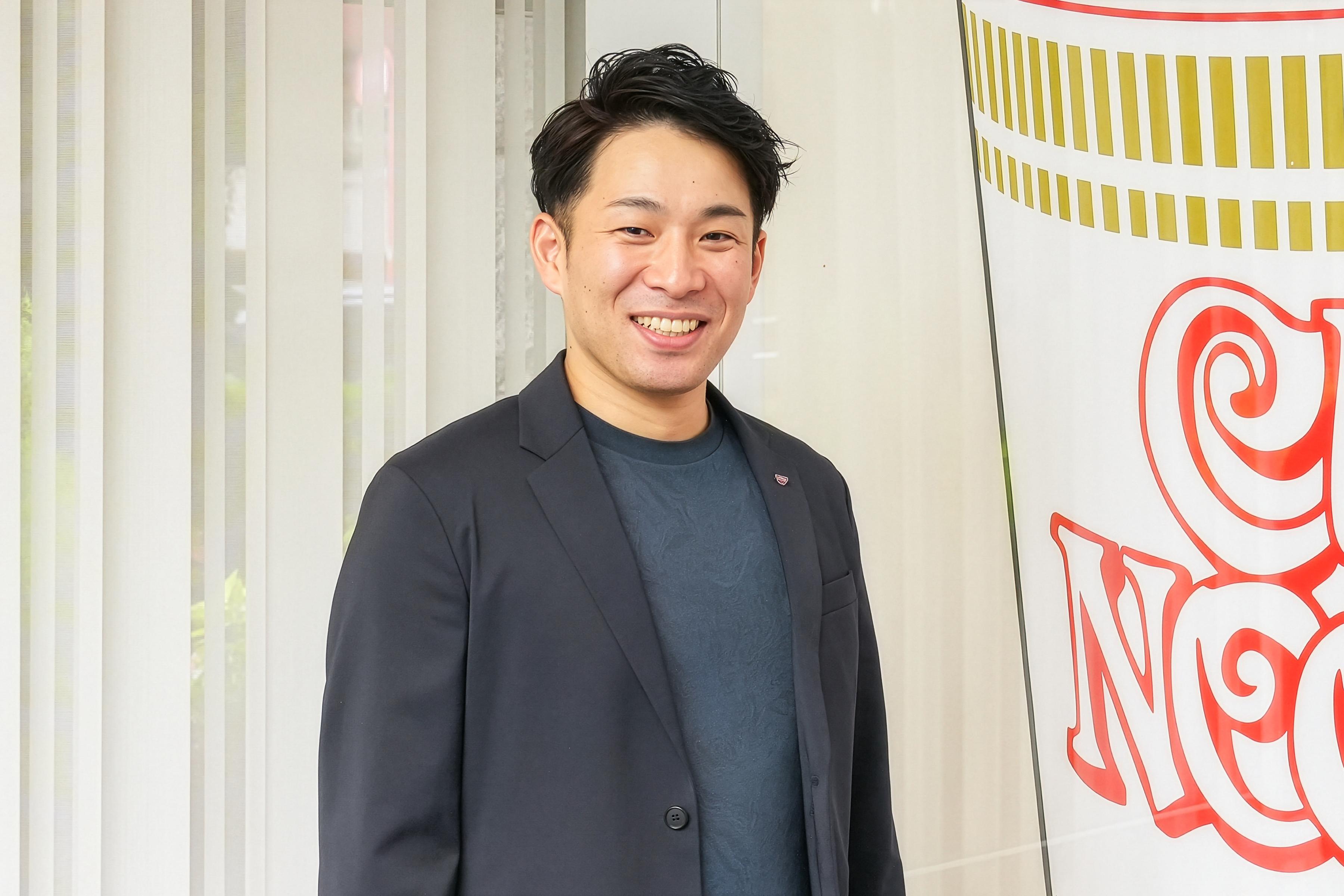 日清食品株式会社 B to Cグロッサリーグループ 森長 剛士（もりなが たけし）さん