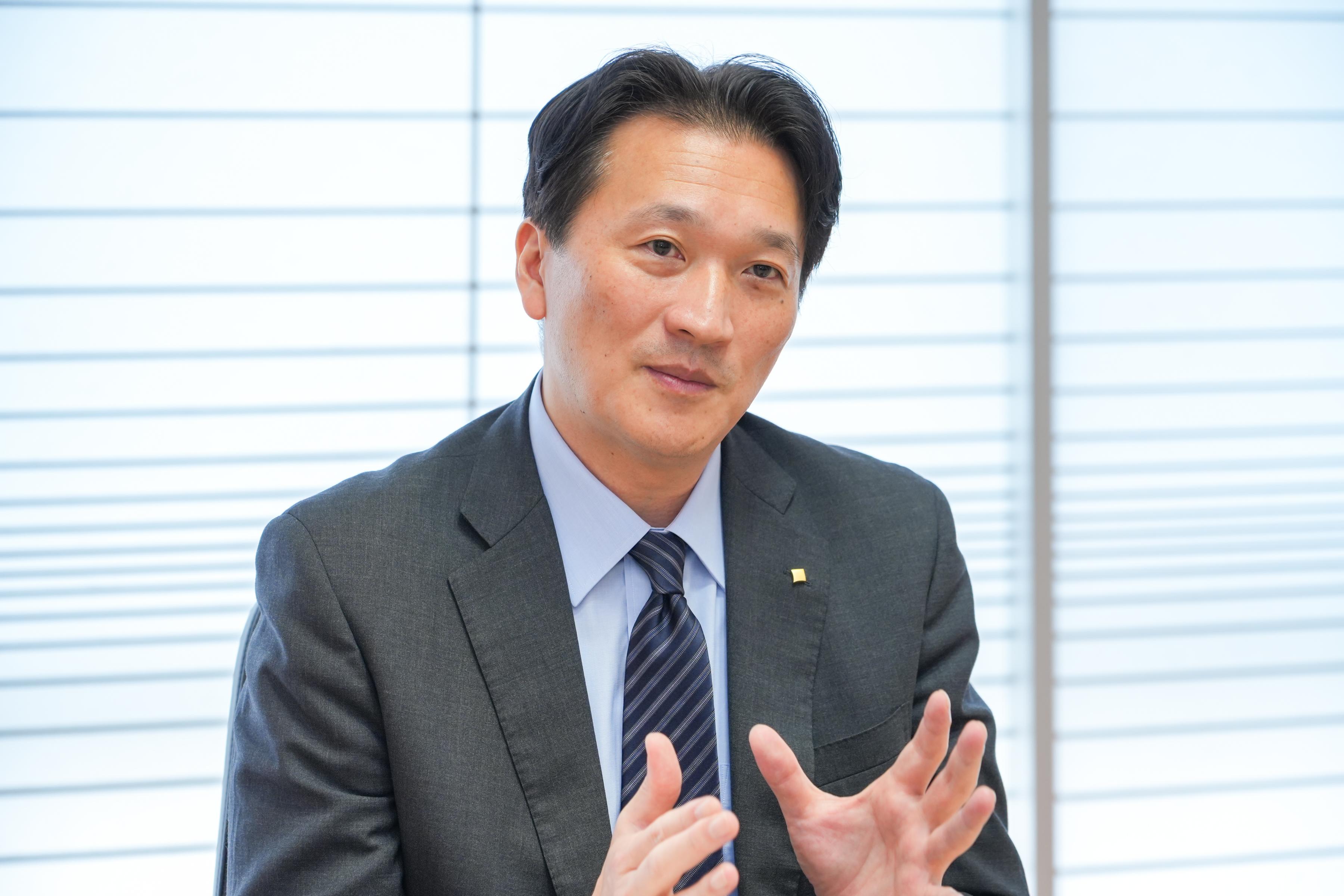 執行役 人財総務本部長 朝長 正隆（ともなが まさたか）さん