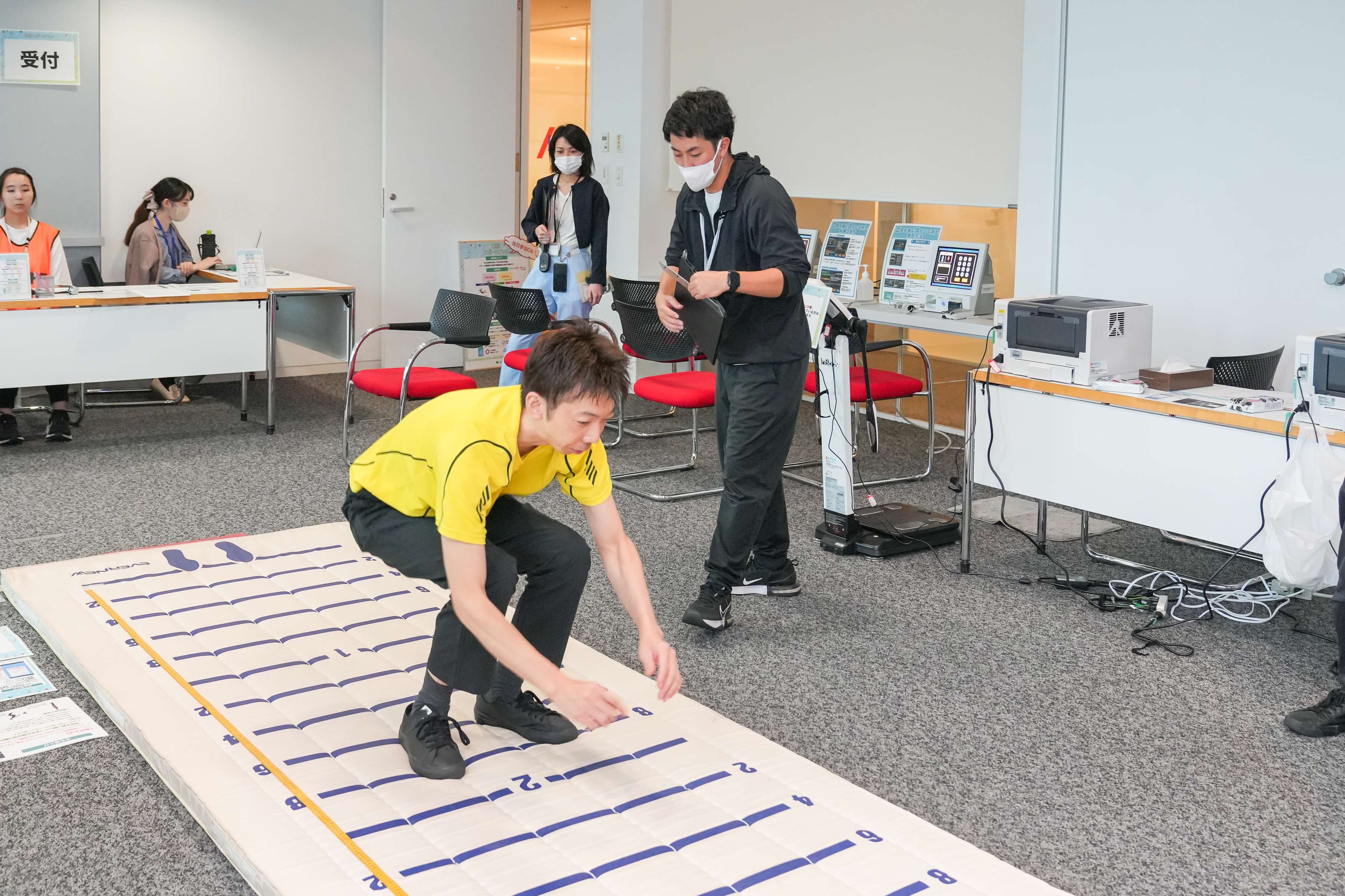 実際の測定の様子