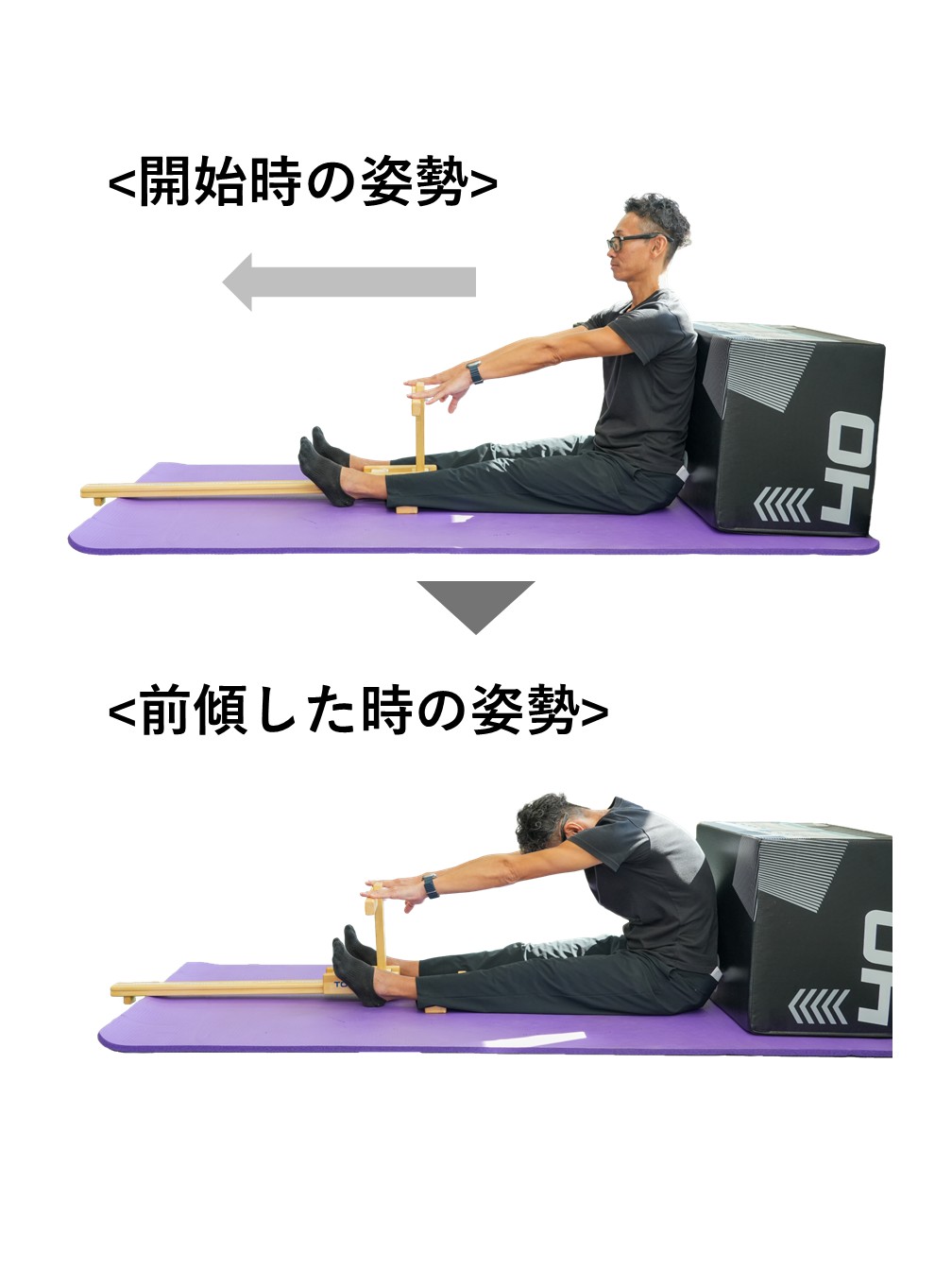長座体前屈