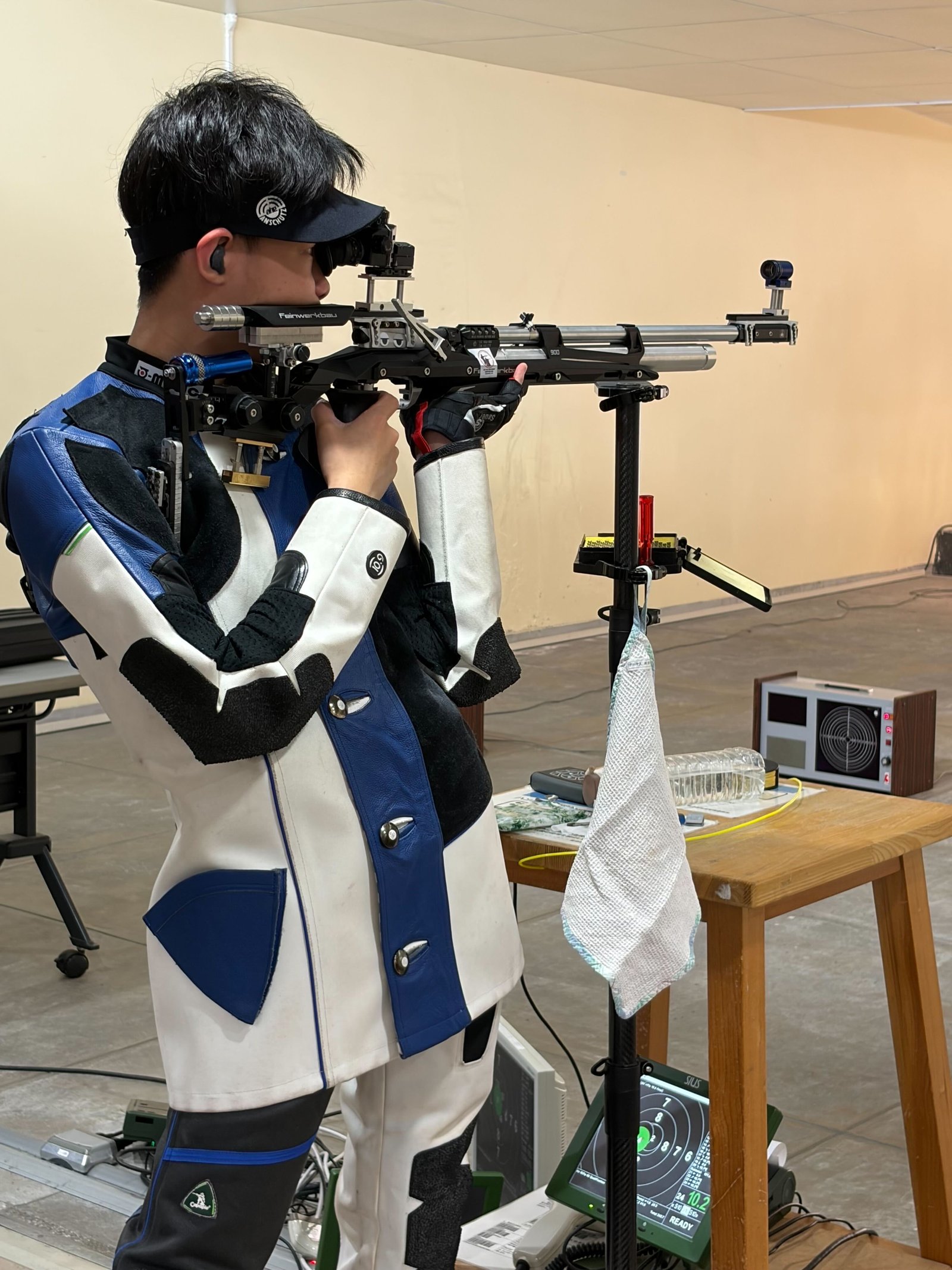 河添 碧海選手（競技：ライフル射撃）