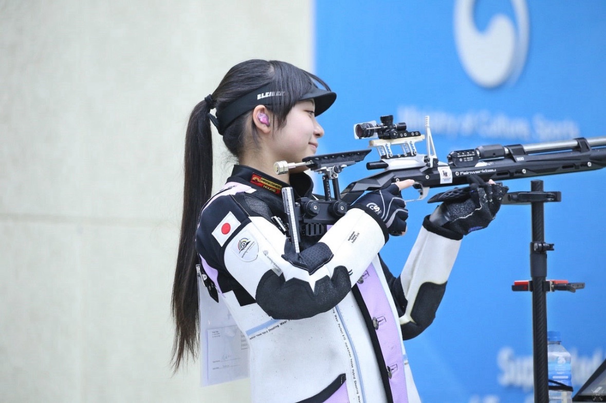 川村 悠夏選手（競技：ライフル射撃）