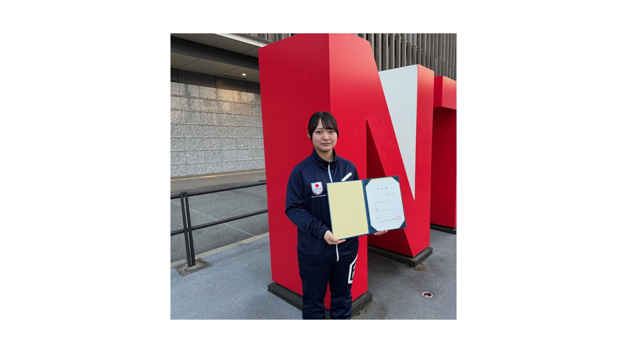 アンバサダーに任命された川村選手
