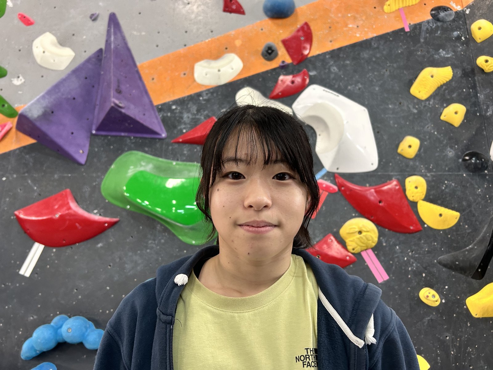 柿﨑 咲羽選手(競技:スポーツクライミング)